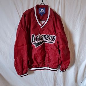Vintage XL Starter Arkansas Razorbacks Pullover